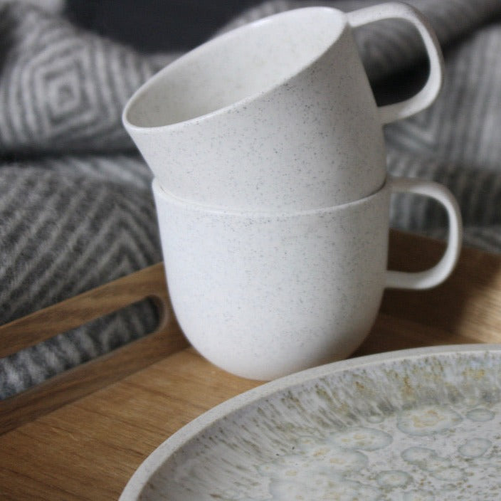 Mug with handle, Light Stone Grey (250 ml)
